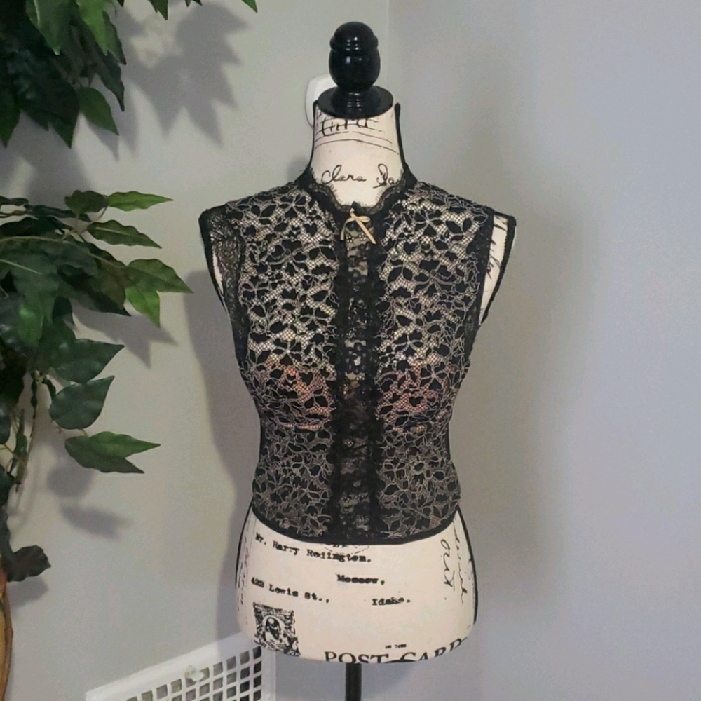 Victoria's Secret lingerie top.